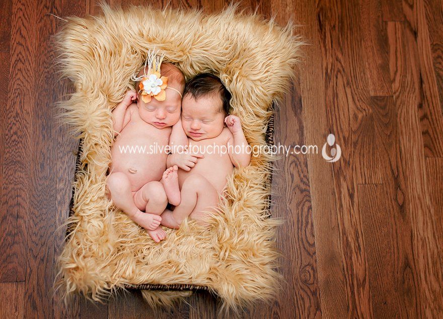 Bayonne NJ Newborn twin photography