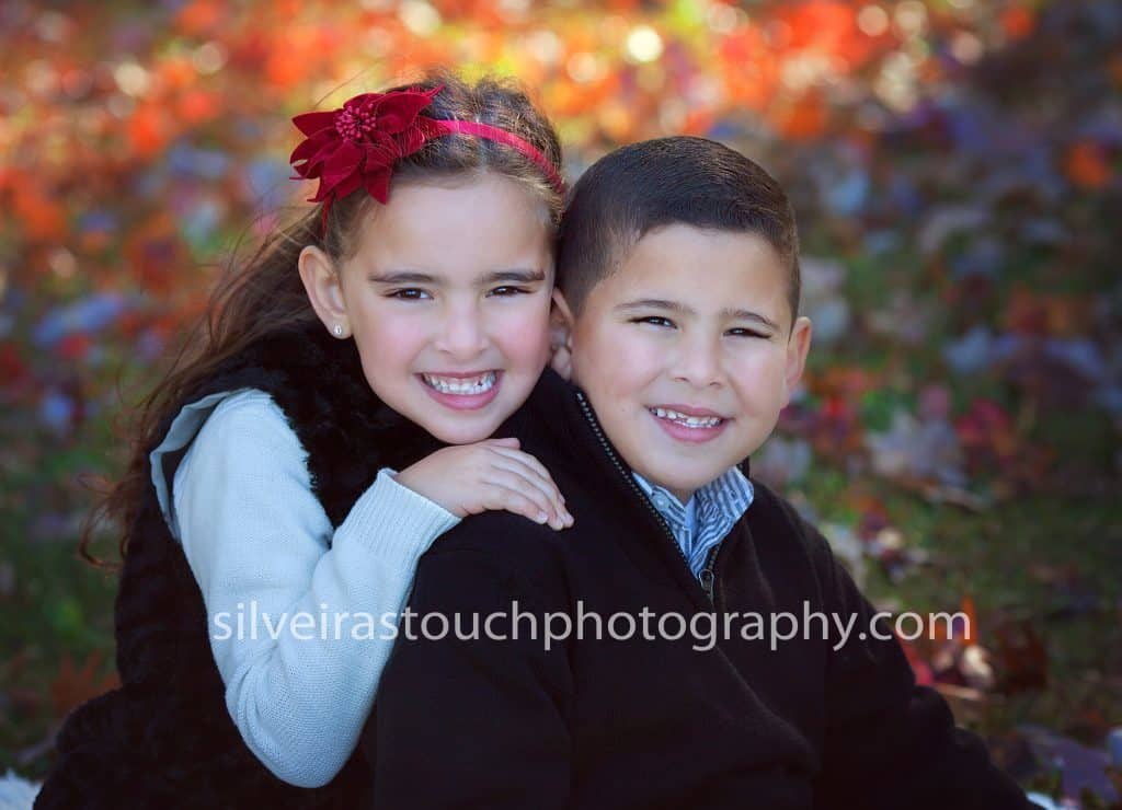Children Photography in Verona NJ of sibling smiling