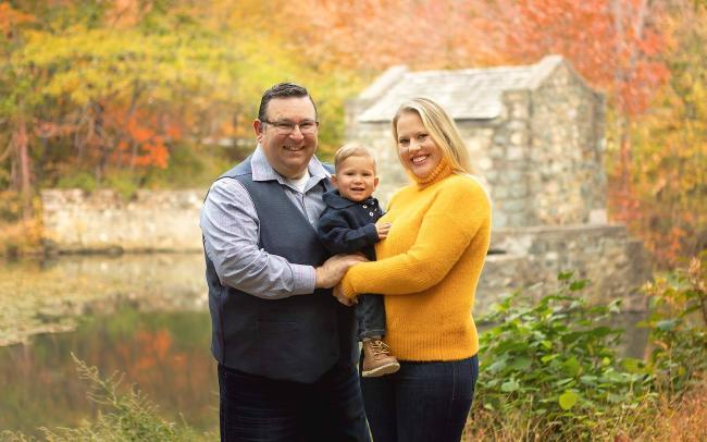 fall family photo session new jersey