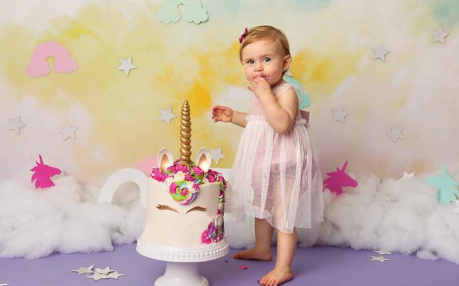 first birthday cake smash portraits new jersey