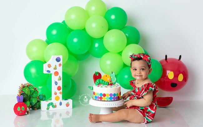hungry caterpillar cake smash NJ