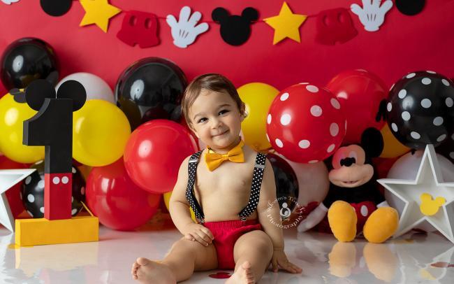 mickey birthday cake smash NJ
