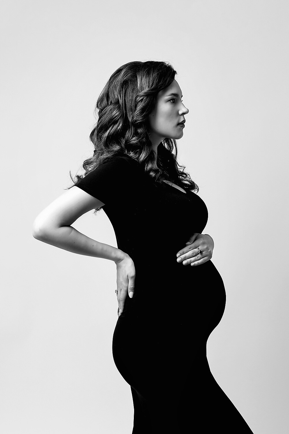 elegant maternity photoshoot NJ