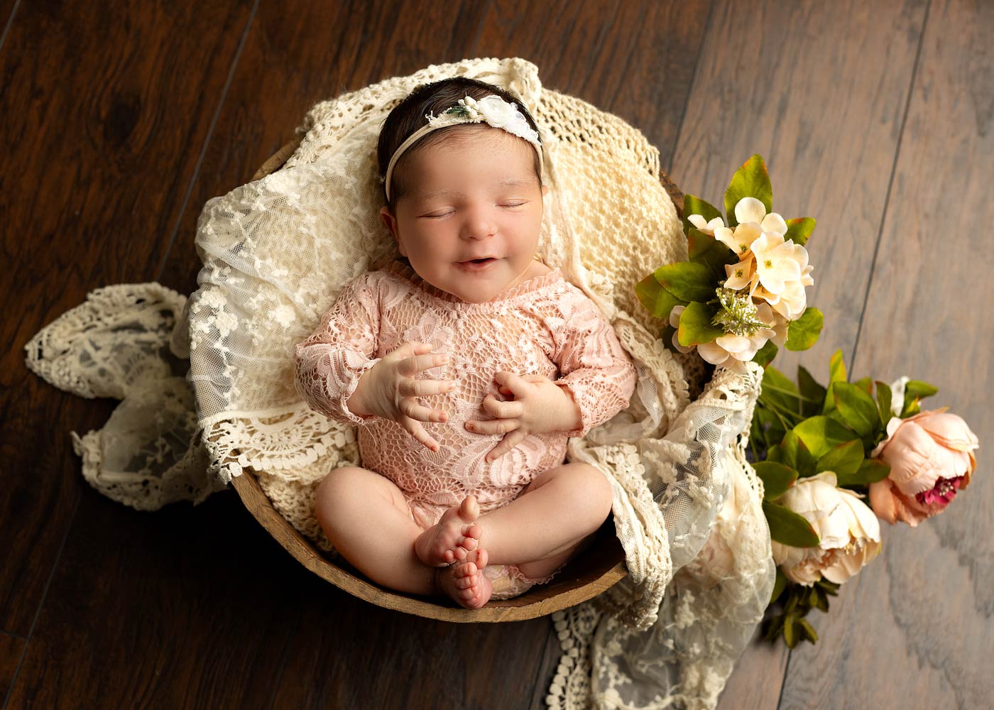 mendham NJ newborn photography studio