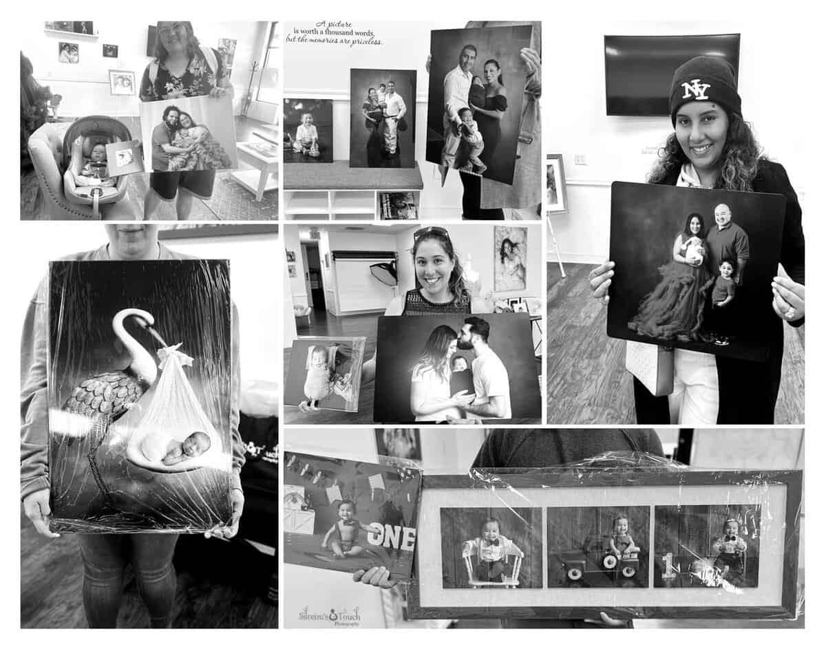 Studio art work Product Collage Studio Product Collage of art work