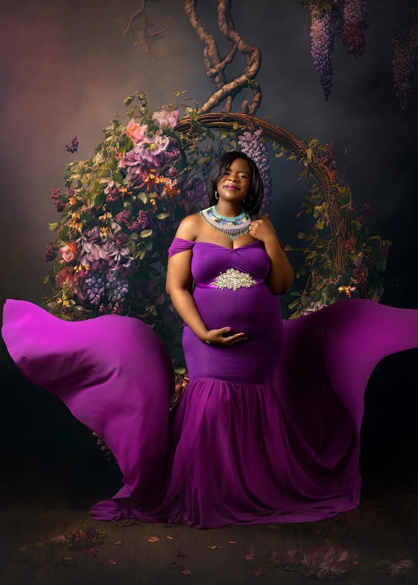 Luxury Maternity Photo Shoot Mount Olive NJ