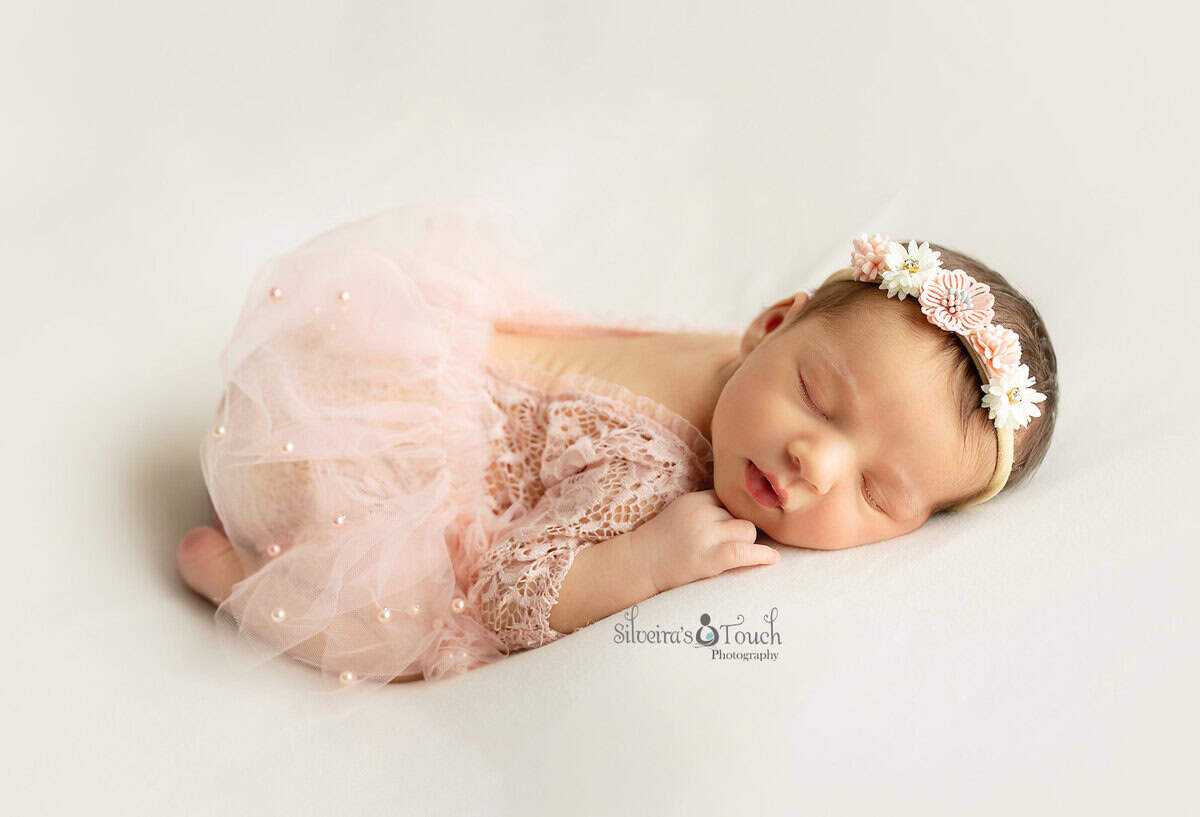 newborn portraits baby girl