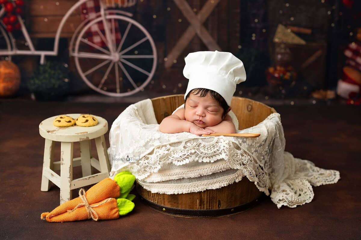 newborn chef photography in NJ