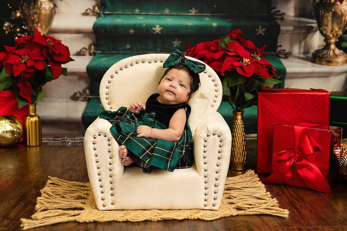 newborn christmas photography in Randolpph NJ