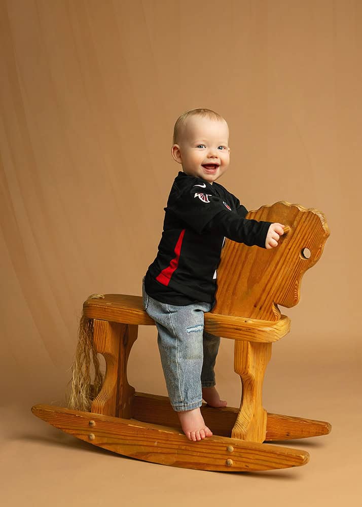 New Jersey child photography New Jersey child photography in studio with rocking horse